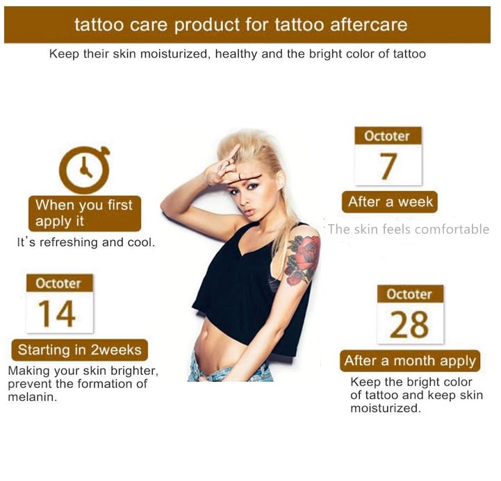 LIFETOOLS-LT tattoo skin care demonstrates clean application for gentle ink recovery