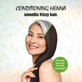 Light Mountain Henna results on white and gray hair.