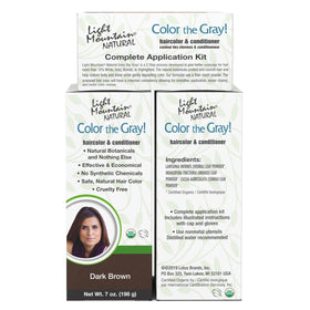 Light Mountain Henna botanical care for hair nourishment.