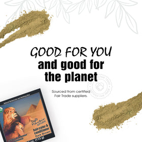 Light Mountain Henna cruelty-free label emphasizes ethical, vegan hair color choice.