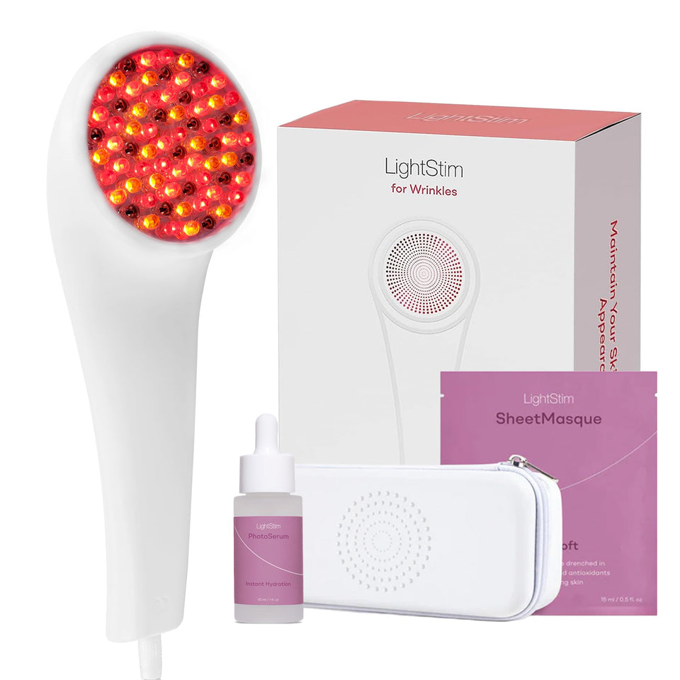LightStim for Wrinkles front view for at-home rejuvenation and smoother skin.