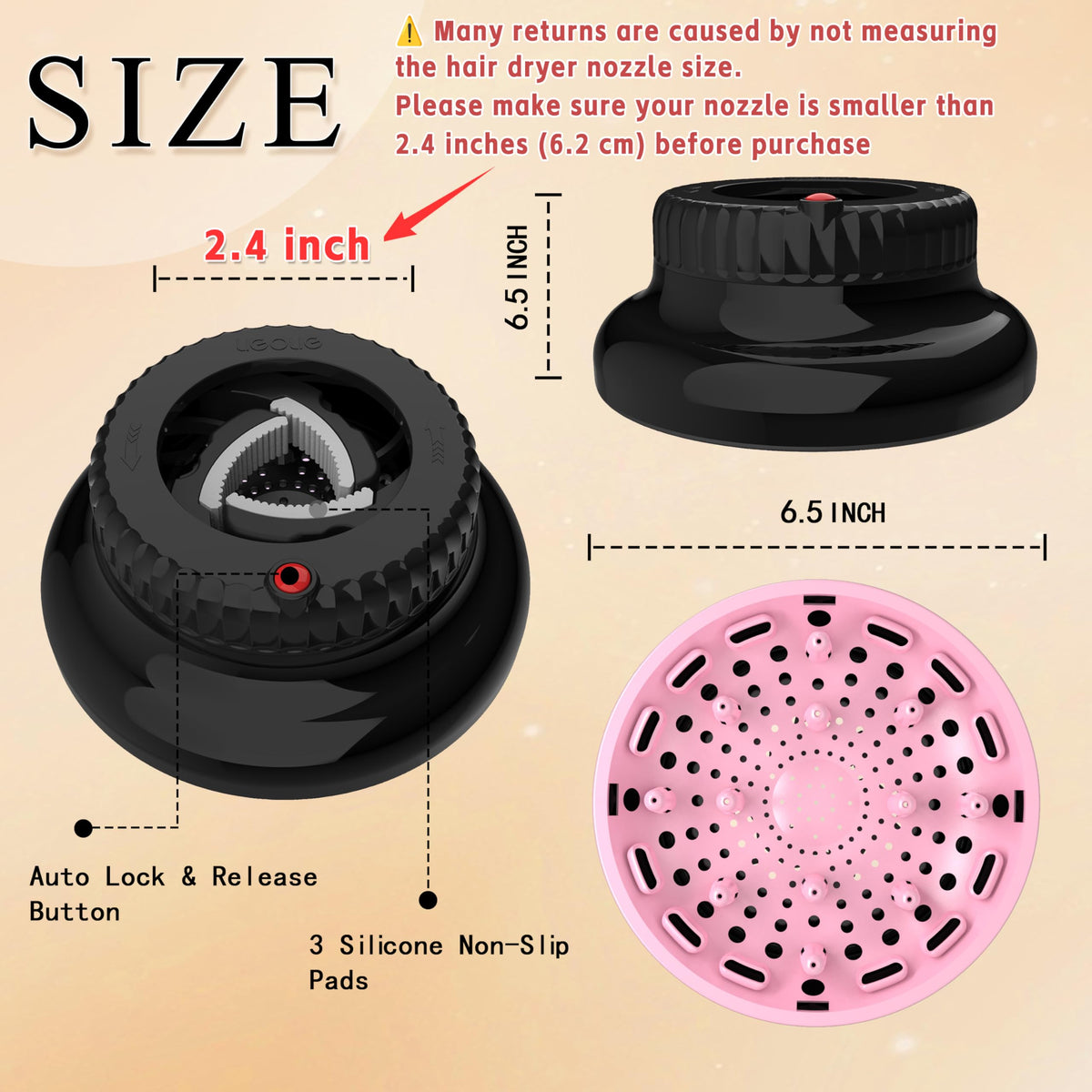 LIGOLIG diffuser's heat-resistant material withstands warm airflow for long-lasting performance.