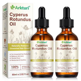 liiutry Cyperus Rotundus Oil bottle—plant-based formula for smoother skin.