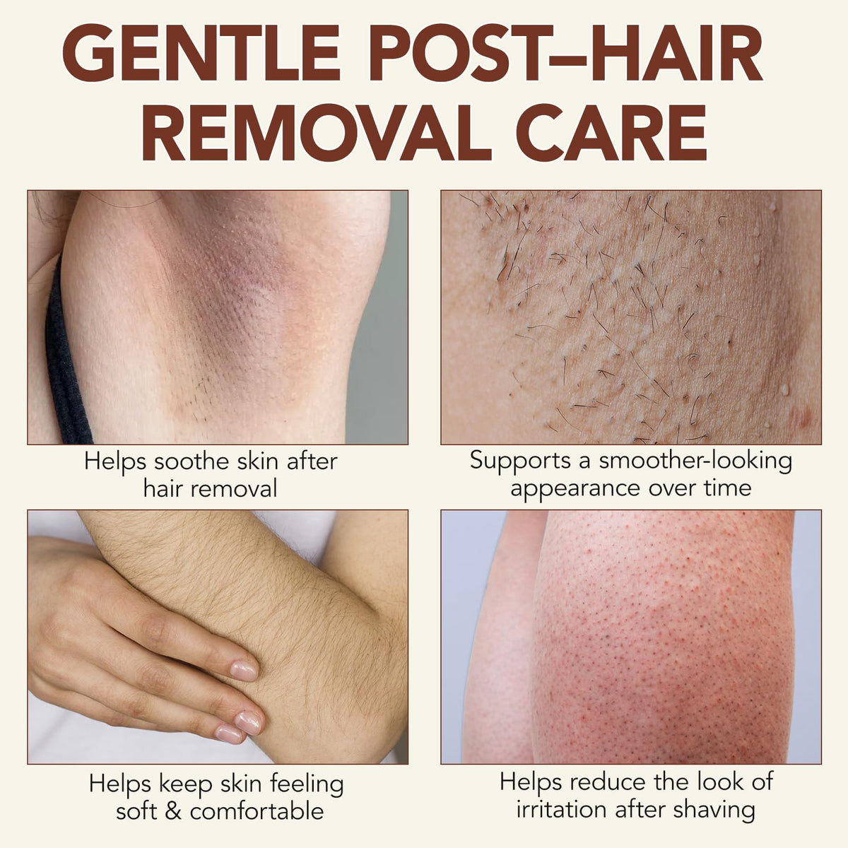 liiutry Cyperus Rotundus Oil visual showing pore-minimizing benefits.