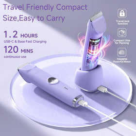 Likefun USB-C Rechargeable Razor with cordless convenience and long battery life.