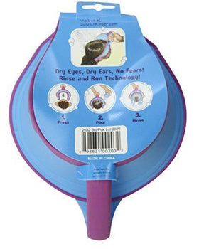 LiL Rinser daily use and sun-shield option for outdoor baths.