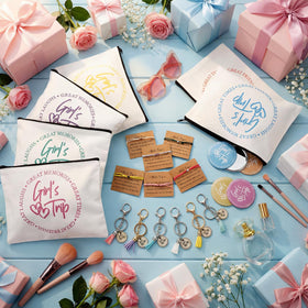 Liliaafar friendship keychains in six colors celebrate friendship on trips.