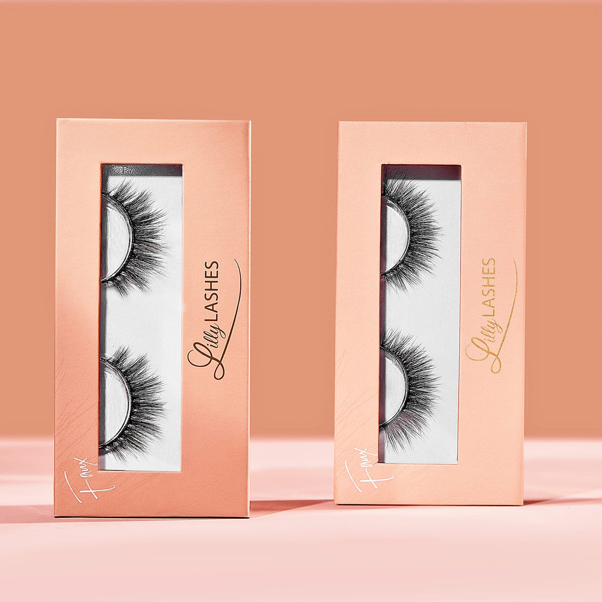 Lilly Lashes 13mm natural blend blends with your own lashes for a seamless finish.