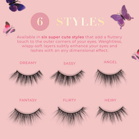 Lilly Lashes Butterfl-eyes outer corner comfort with no inner corner irritation