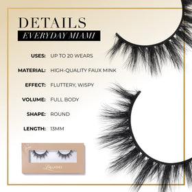 Lilly Lashes daily wear look elevates eye definition with subtle enhancement.