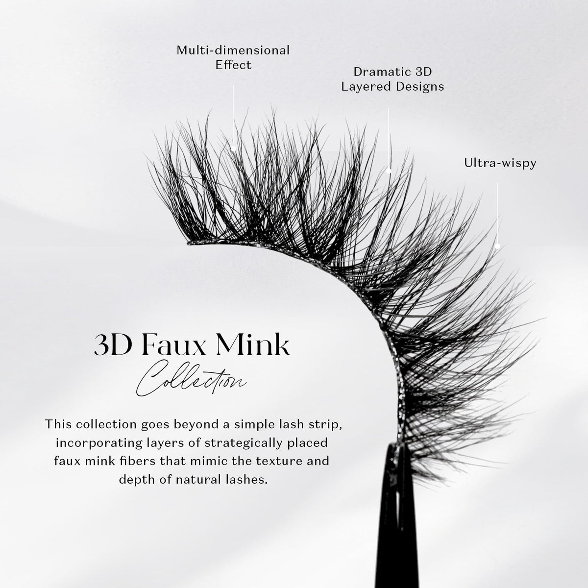 Lilly Lashes dramatic voluminous lashes offer eye-defining impact for special occasions.