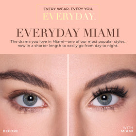 Lilly Lashes easy-to-apply individual lashes simplify daily glam.