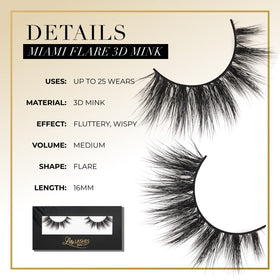 Lilly Lashes Long Dramatic Lashes provide bold depth and dimension.
