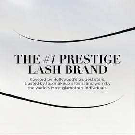 Lilly Lashes luxury silk-like fibers packaging close-up conveying premium presentation.