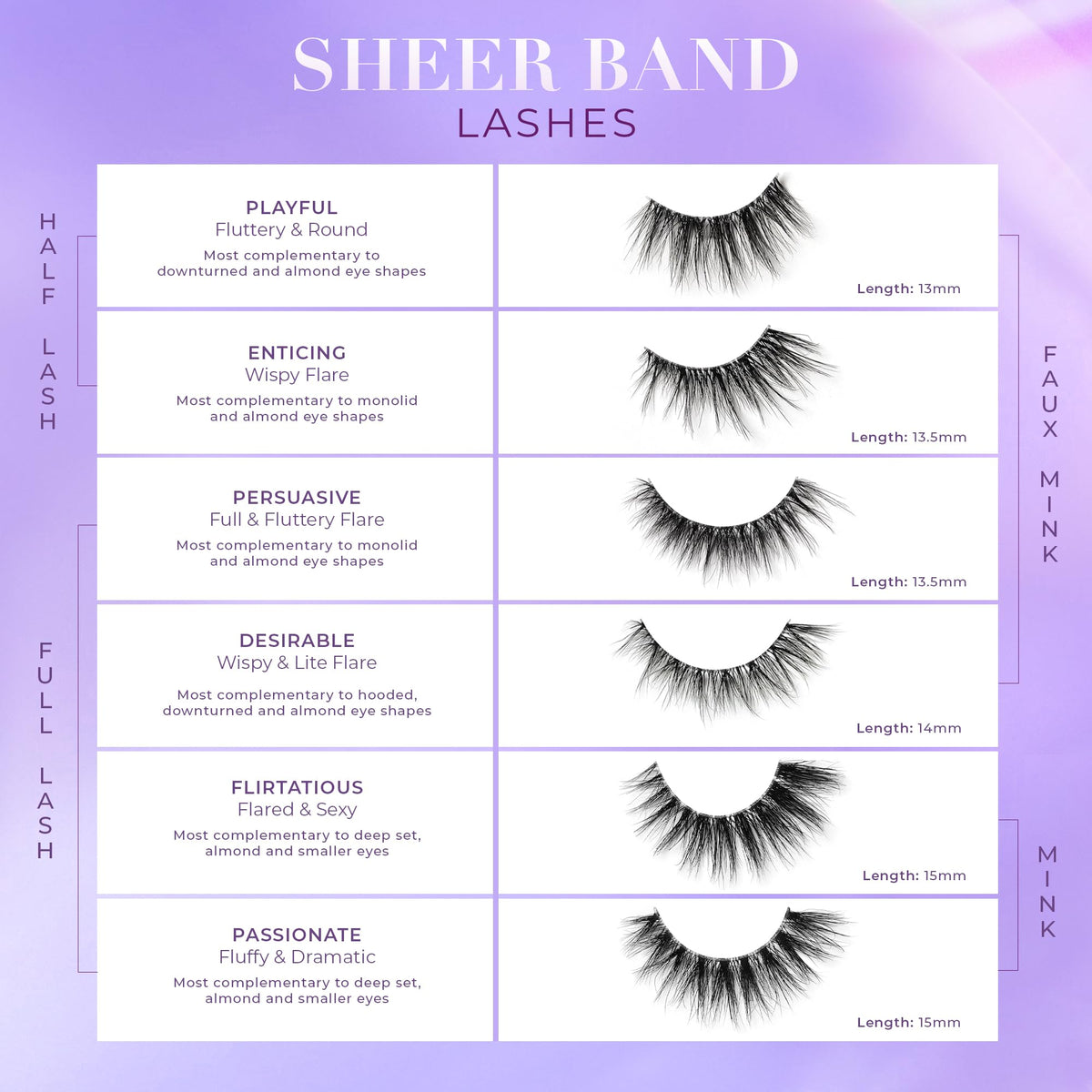 Lilly Lashes Reusable up to 20x highlight longevity and value.