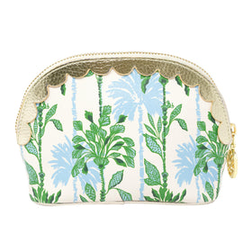 Patterned vinyl body with scallop edge showcases the vibrant Lilly Pulitzer style.