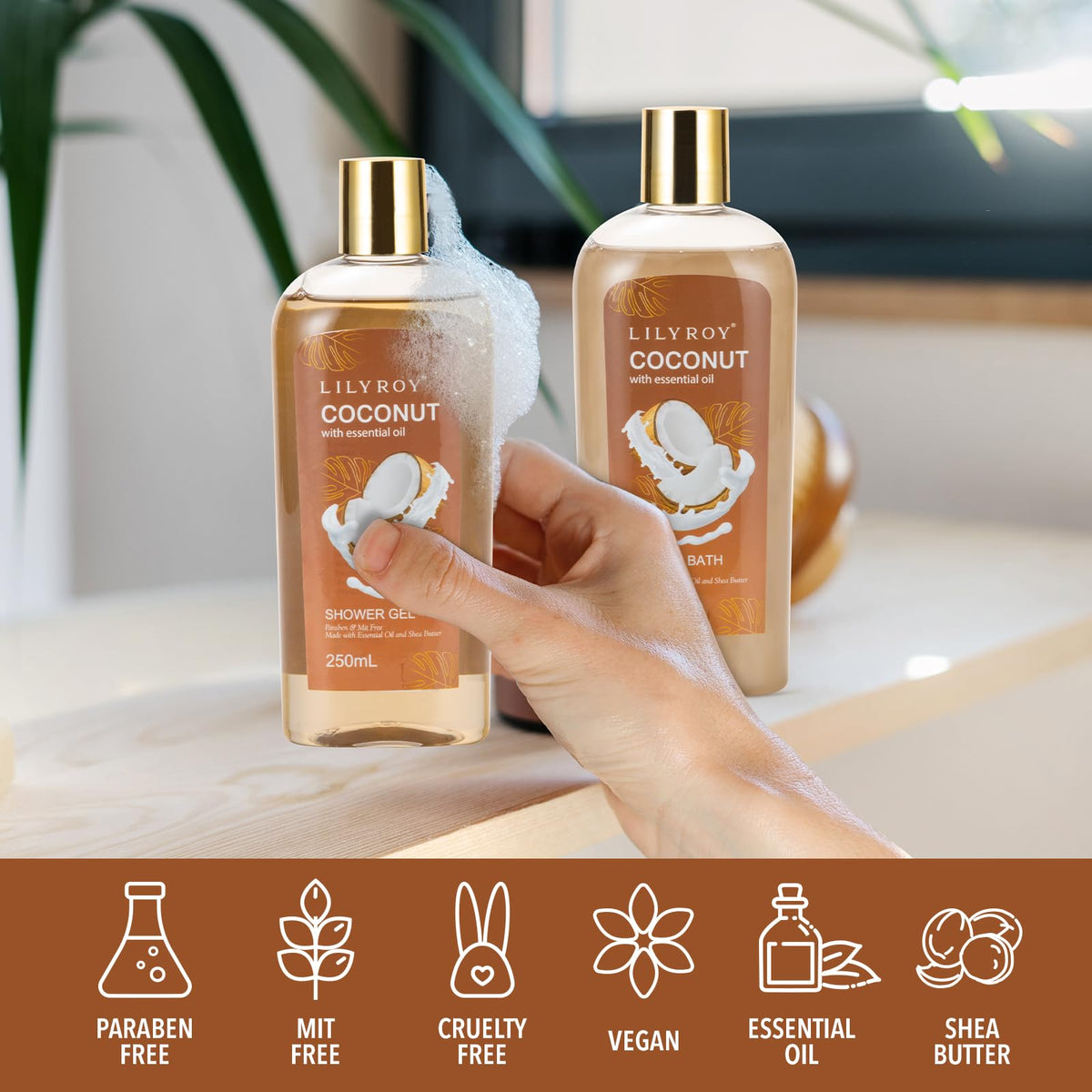 LILY ROY bath salt for a soothing, fragrant soak