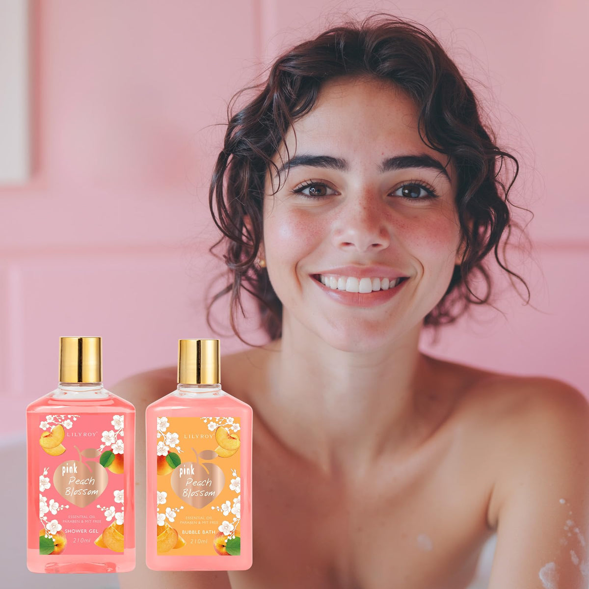 Lily Roy day and night creams nourish skin with gentle hydration.