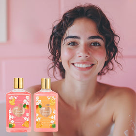 Lily Roy day and night creams nourish skin with gentle hydration.
