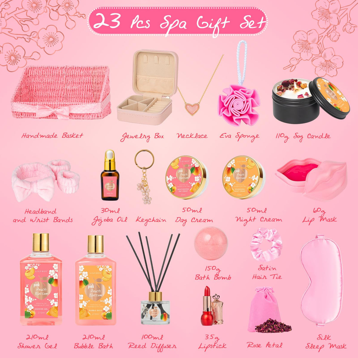 Lily Roy diffuser oil and soy candle create a calming fragrance ambiance.