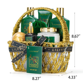 LILY ROY eucalyptus leaf included in the basket
