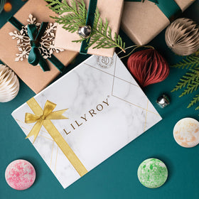 LILY ROY home spa relaxation kit for peaceful self-care
