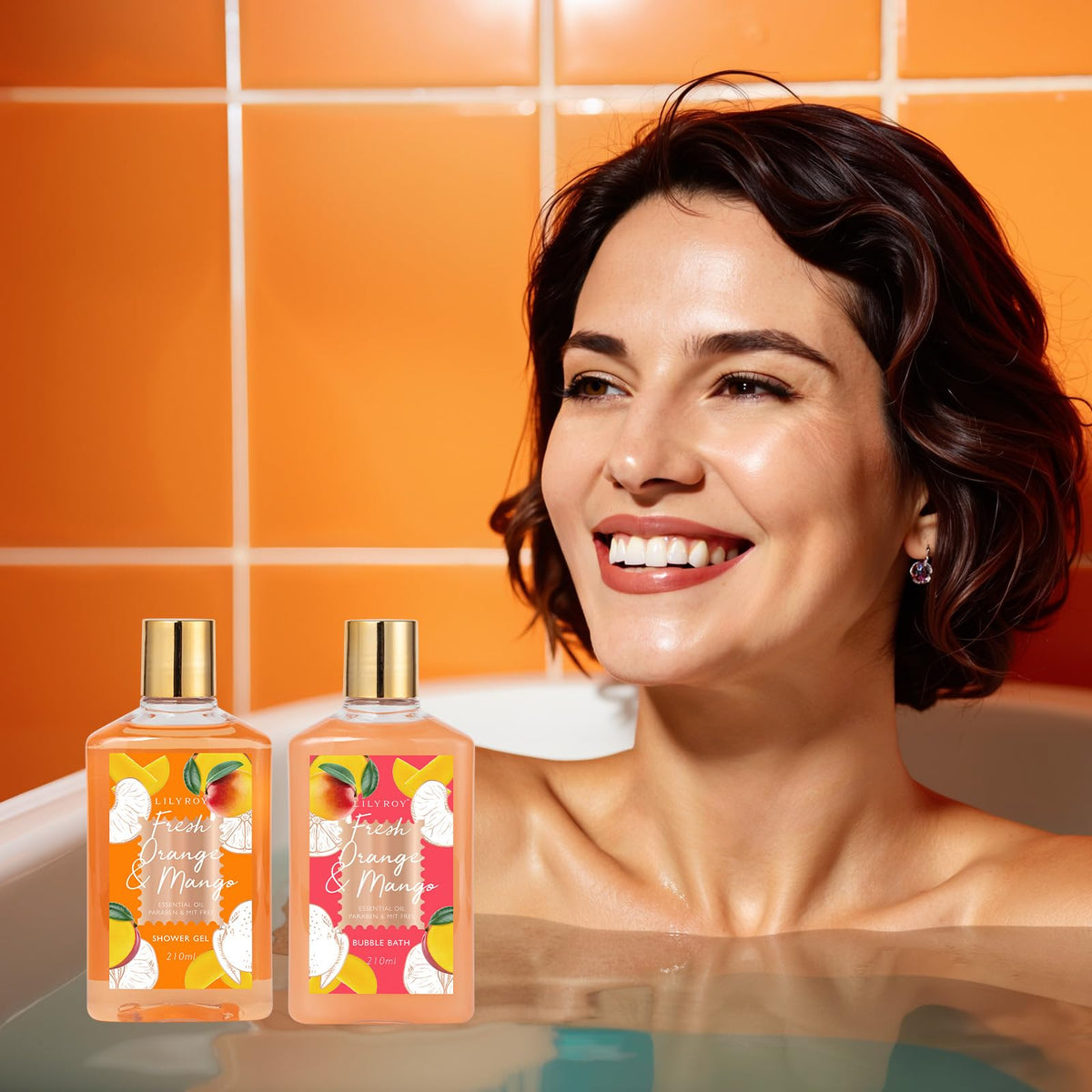 LILY ROY jojoba oil nourishes skin during a spa ritual.
