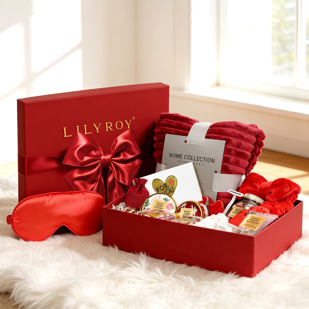 LILY ROY rose-red day cream offers daytime moisture and protection