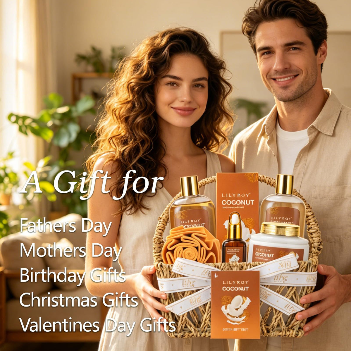 LILY ROY shower gel and bubble bath set for luxurious cleansing