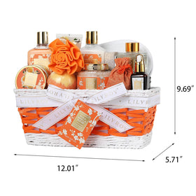 Lily Roy waffle slippers included in spa gift set for cozy moments
