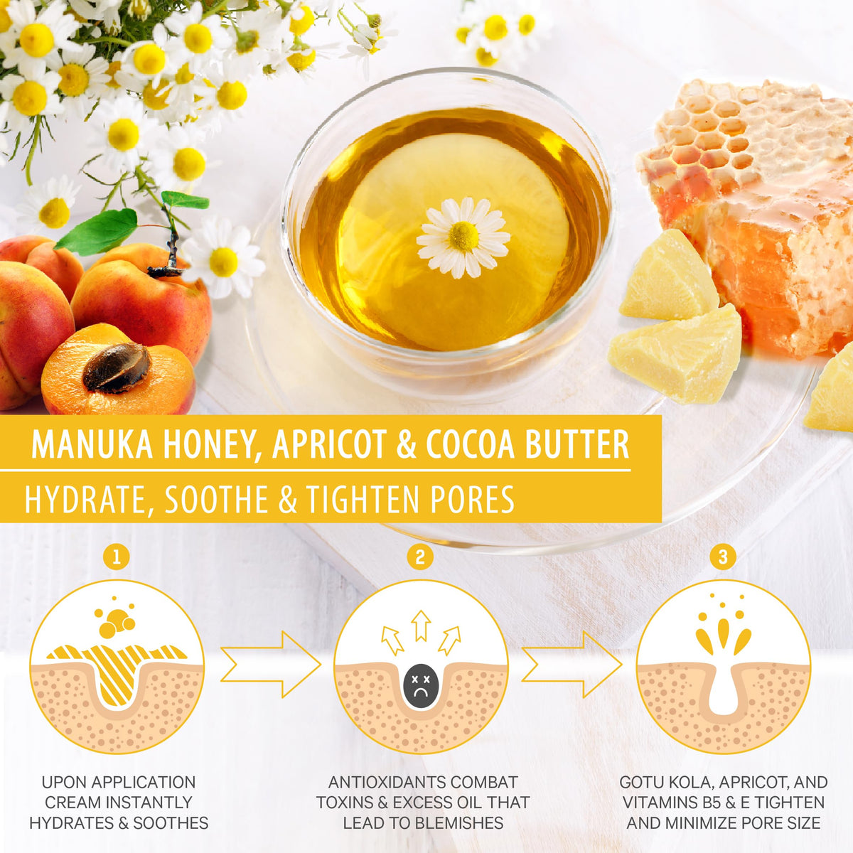 LILY SADO apricot-nourishment highlight for soft, supple skin and improved tone