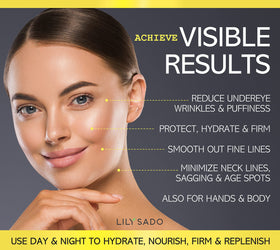 LILY SADO night cream usage for a soothing evening routine