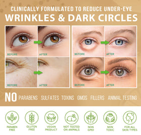 LILY SADO eye cream with green tea matcha visuals emphasizing antioxidant glow