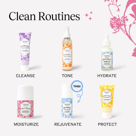 LilyAna Naturals Eye Cream in use as part of skincare regimen for subtle brightening.