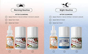 LilyAna Naturals eye cream tube, depuffing care for delicate eye area