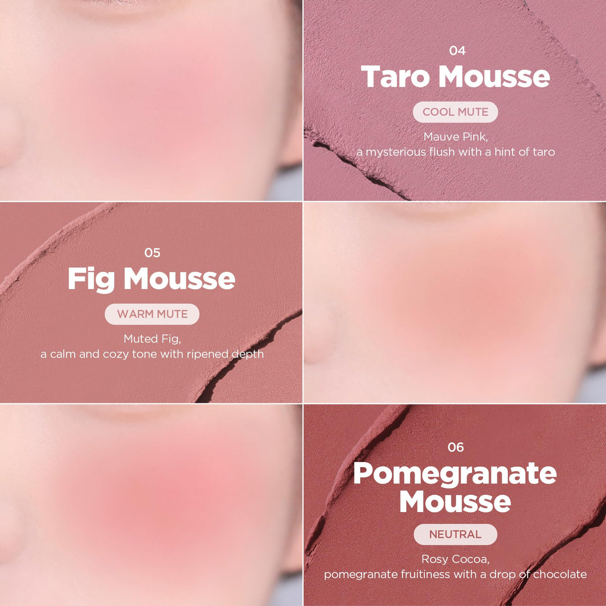 Lilybyred Luv Beam Cheek Mousse compact ready for portable touchups.