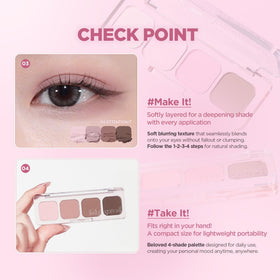 lilybyred Mood It Palette matte and shimmer duo adds depth and highlight