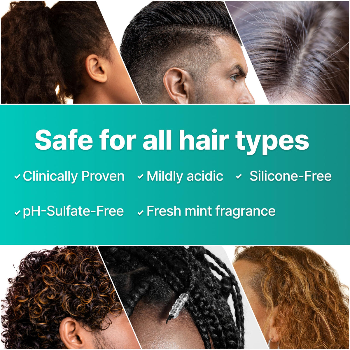 lilyeve SCALPTURN Shampoo color-safe formula for all hair types