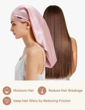 LilySilk breathable 6A-grade silk inside and out for gentle skin