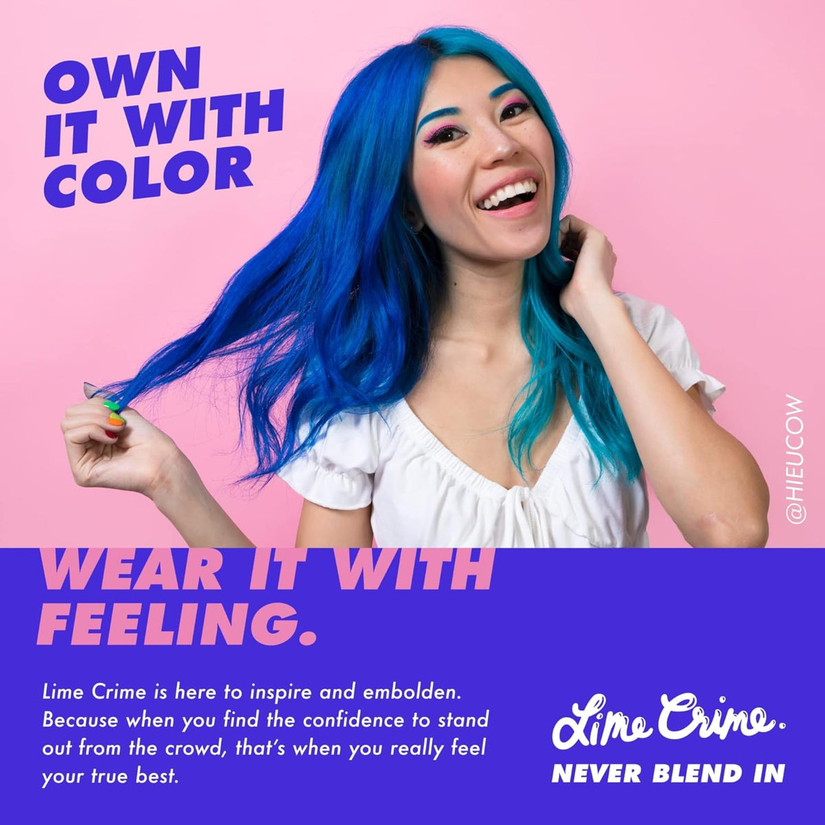 Lime Crime Peri Dust citrus scent image conveys a sweet enjoyable scent