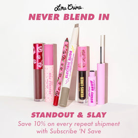 Lime Crime vegan cruelty-free brand supports responsible beauty choices.