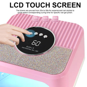 Detachable base supports fingers and toes for easy cleaning