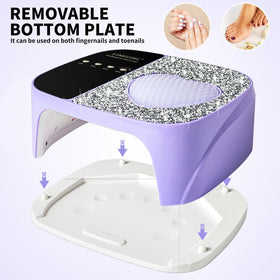 LimeGirl 360-degree coverage with 36 LED beads ensures uniform gel curing.