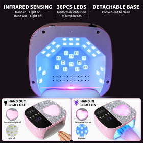 LimeGirl cordless design supports portable gel curing anywhere you need