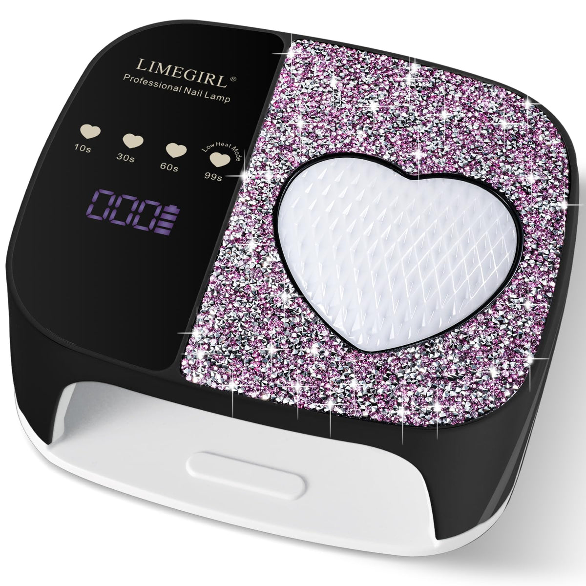 LimeGirl home salon setup showcases versatile gel curing at home