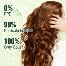 Limer Hair Dye Shampoo color development in 30 minutes yields natural black shade.