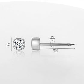 Limerencia supports ears and cartilage piercings with hypoallergenic titanium hardware.