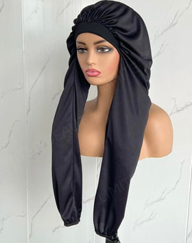Limited Beauty nighttime hair-care bonnet helps keep styles intact.