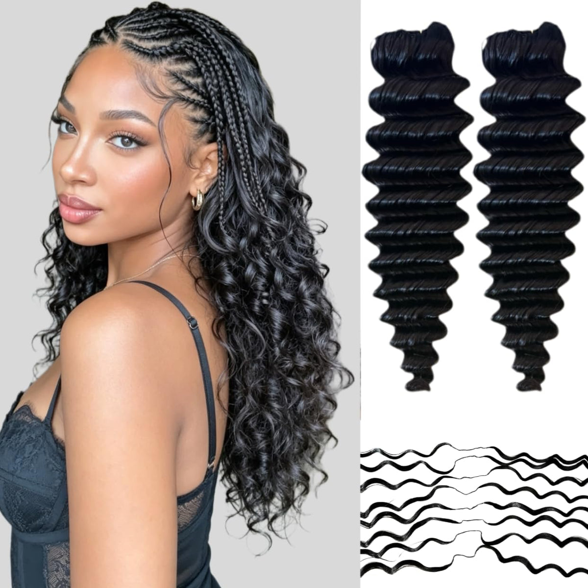 Limited Beauty long-lasting-quality hair ready for versatile styling.