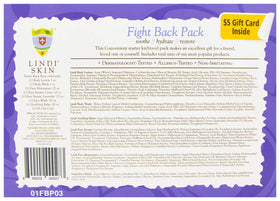 Lindi Skin Fight Back Pack citrus face serum for radiant, gentle skin